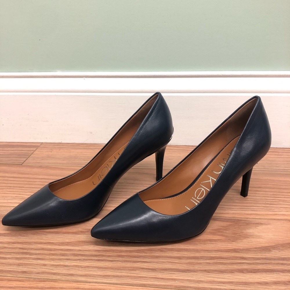 Calvin Klein | Women's Gayle High Heels | Navy | Size 6.5
